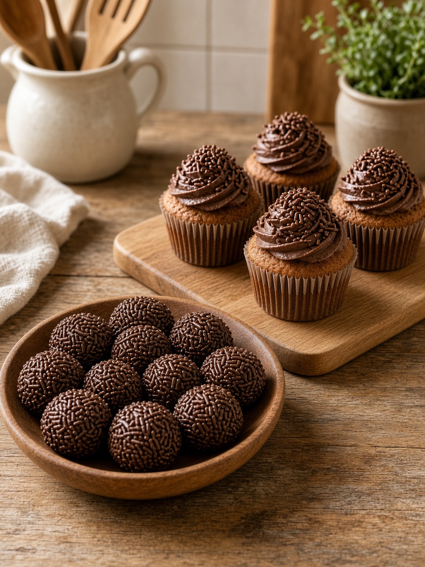 Doces e brigadeiros